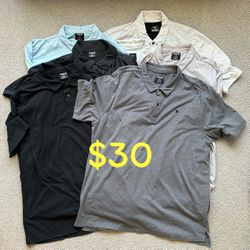 Hurley & RVCA Polo Shirts Size XL