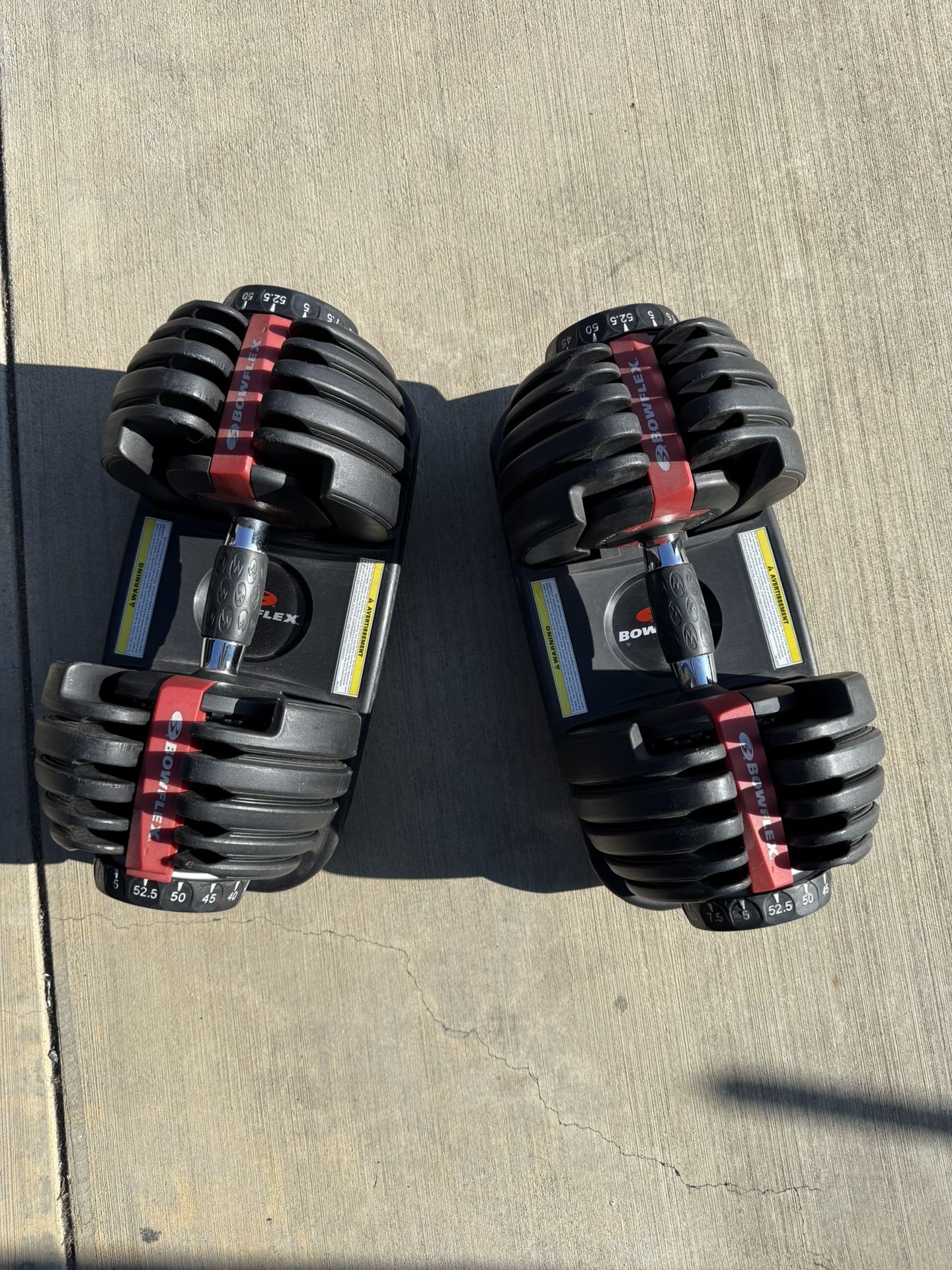 Bowflex Adjustable Dumbbells