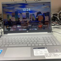 Hp I3 10 Th Gen Laptop 8gb Ram 256gb Hdd Windows 11 Office 07 90 Days Warranty 