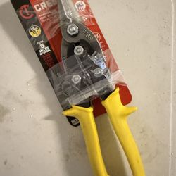 Crescent Wiss 9-3/4 in. Compound Action Straight, Left, and Right Cut Aviation Snips