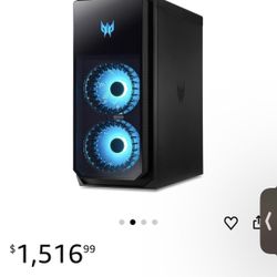 (Mint Condition) acer Predator Orion 5000 Gaming Desktop NVIDIA GeForce RTX 4070