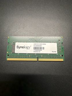 Synology 4GB ECC SOD DDR4 RAM Module