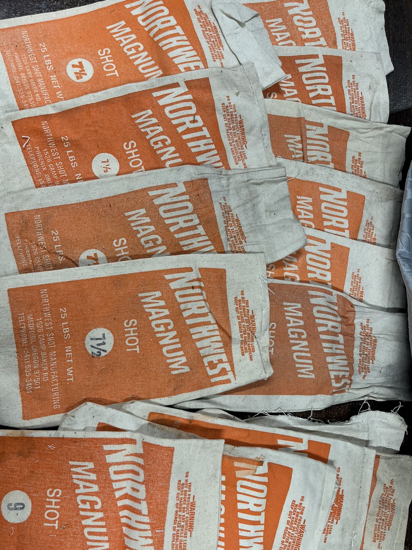 Lot Of 16 Vintage Trap Bags - Great For Crafting