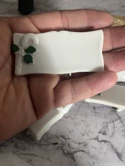 Classic Porcelain Place Cards 5piece