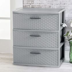 Sterilite 3 Drawer Weave Tower