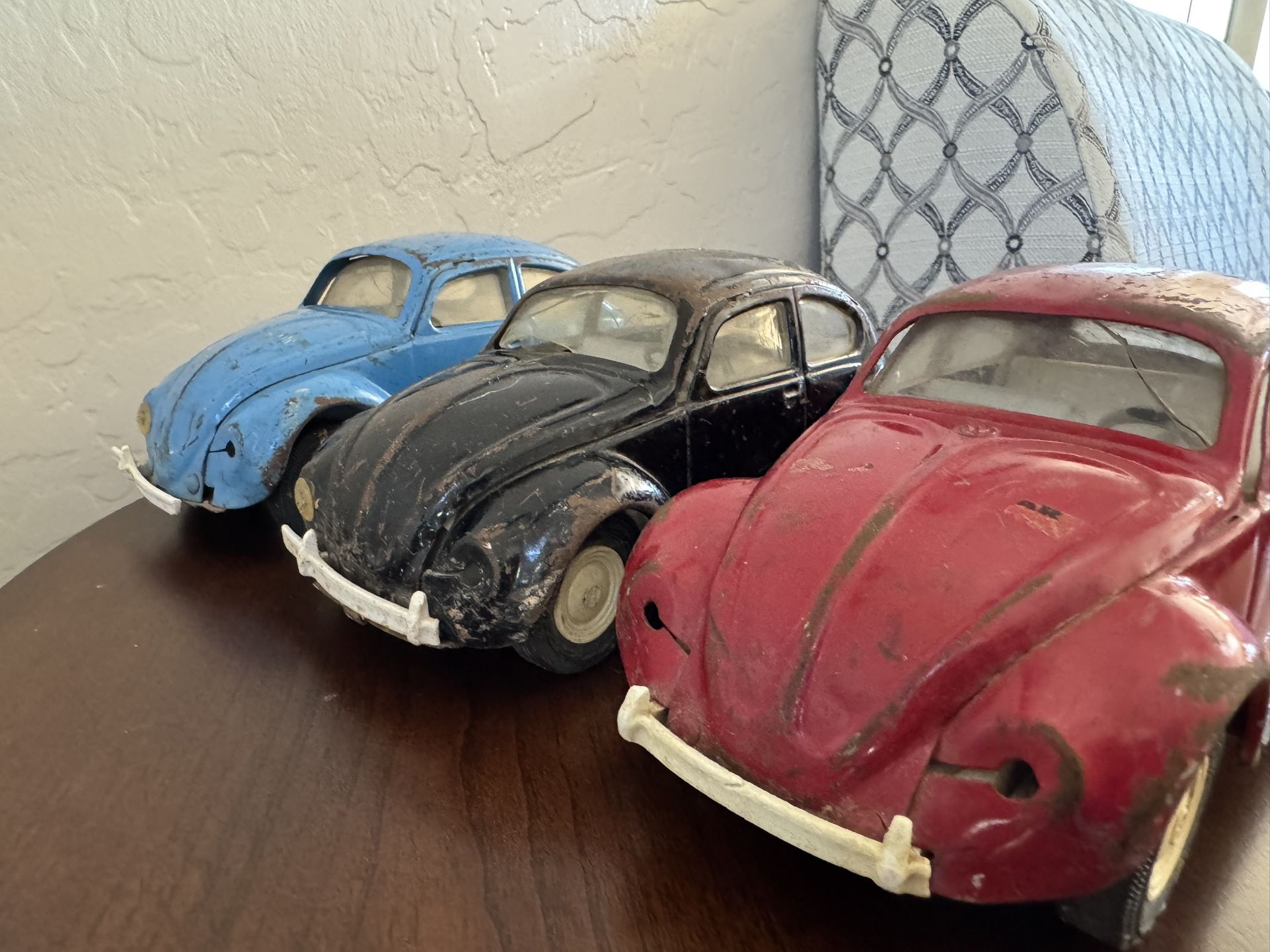 Vintage Toy Volkswagen Beetles
