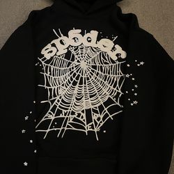 OG web sp5der hoodie size medium
