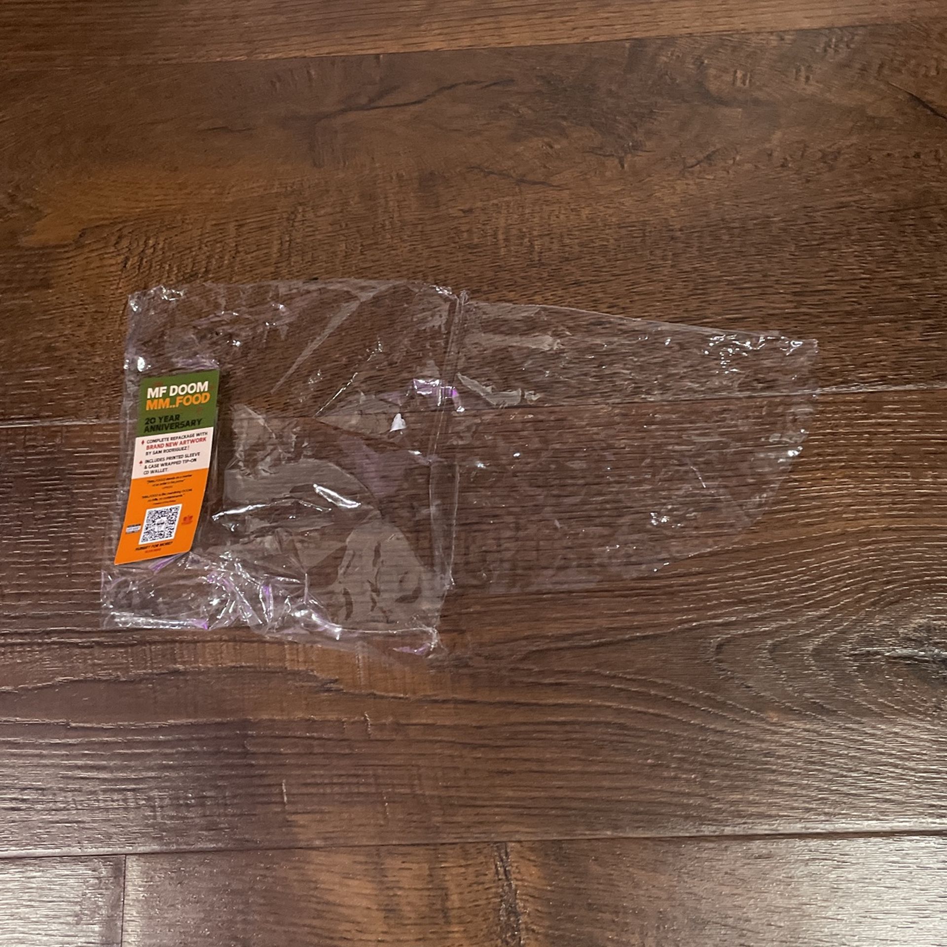 MF DOOM 20TH Anniversary CD Wrapping