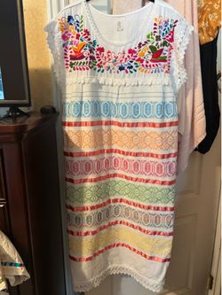 Vestido elaborado en Oaxaca