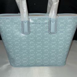 Jodie Small Logo Jacquard Tote Bag 