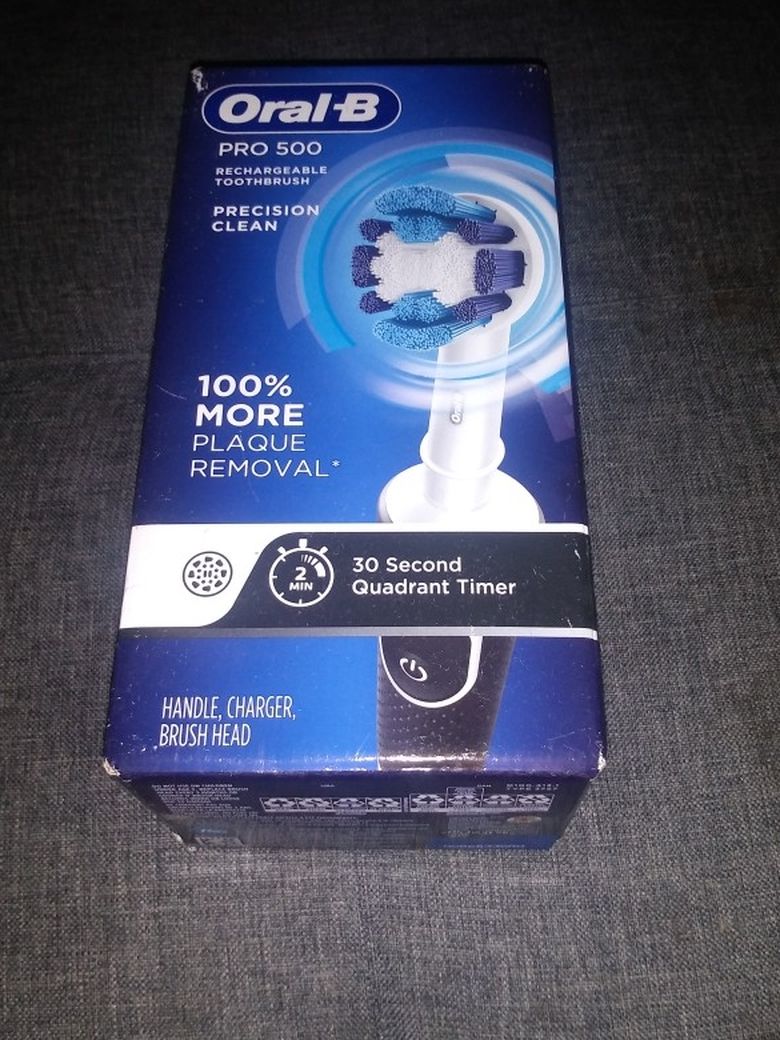 Oral-b Pro 500 Rechargeble Toothbrush - New