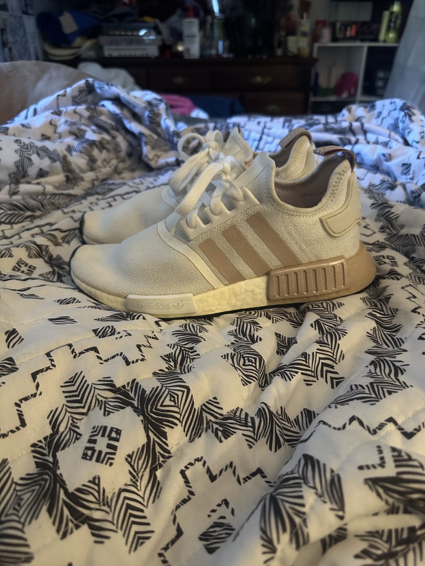 adidas gazelle silver green womens adidas Womens NMD-R1 Running Shoes – ShopCGX main image 1
