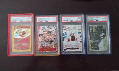 Pokemon / One piece PSA 10 Slabs for Trade