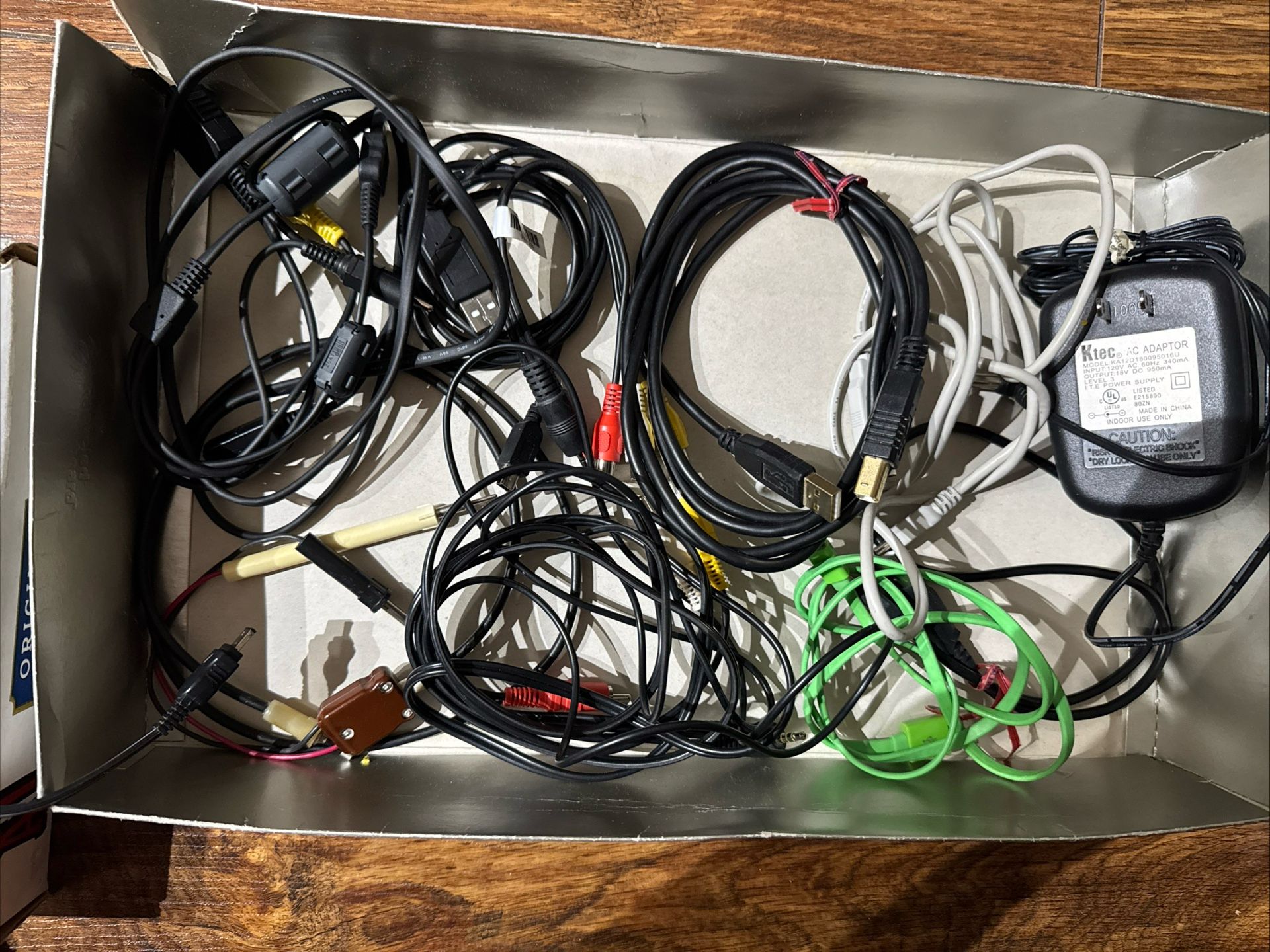 Lot Of Various Electronic Cable