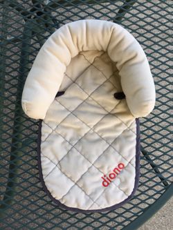 Diono Head Support - for use in Car Seats, Infant Carriers & Strollers - Very Soft Quilted Plush-Filled