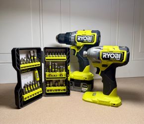 Ryobi ONE+ HP Drill & Impact Driver Combo Set