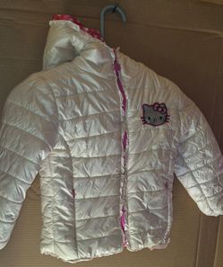 Hello kitty girls coat size  4