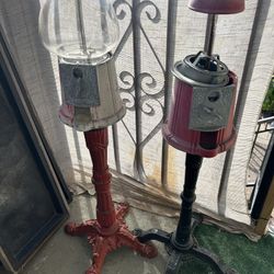 Vintage Bubble Gum Machines 