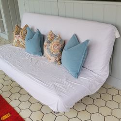 Futon (Full Size) With Metal Frame $80