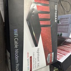 Modem Router Net gear Nighthawk 