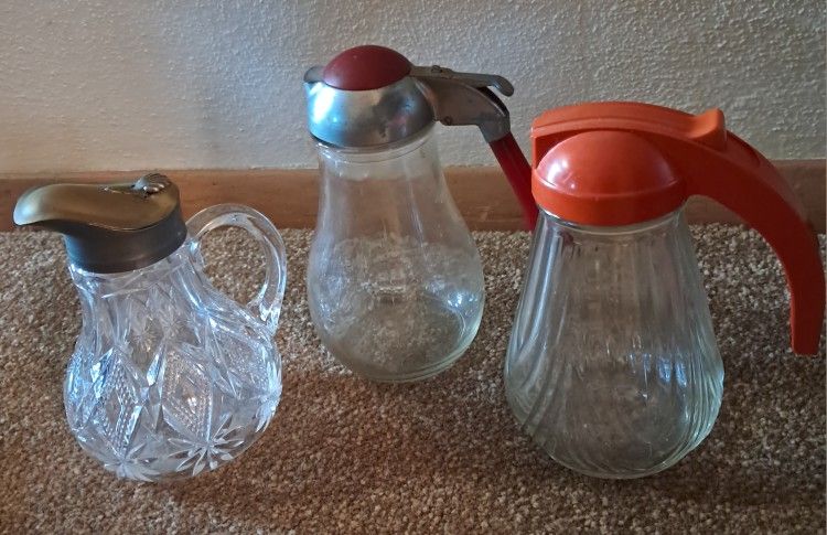 Vintage Syrup Dispensers