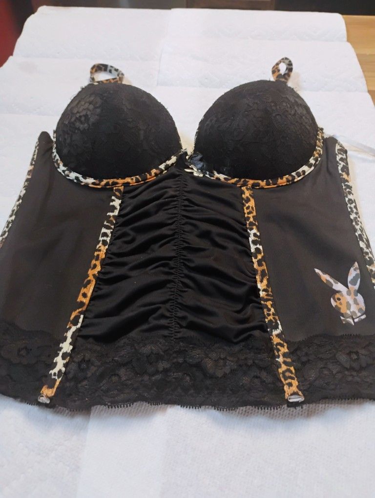 Bustier Corset Playboy Intimates Women's Medium