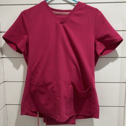 Fabletics Hibiscus Scrub Set S Top M/T Bottom