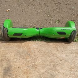 Bright Green Hoverboard 