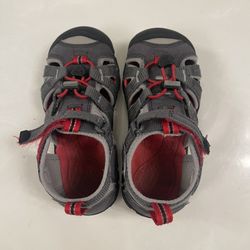 Keen Toddler Hiking Shoes Sneakers Size 11 Boy Girl Baby Brown Multi