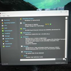 🔥 ASUS G17•QHD-240HZ•PROFESSIONAL. 64GB RAM•2TB SSD•XBOX S/X•CRONUS ZEN•HEADSET• RGB GAME MOUSE🔥