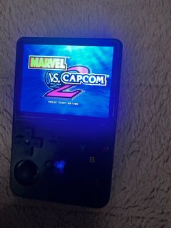 Purple handheld