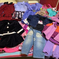 American Girl Doll Clothes And Closet