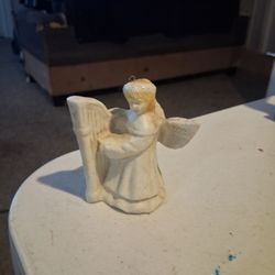 Angel Girl With Harp