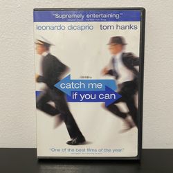 Catch Me If You Can DVD 2 Disc Leonardo Dicaprio Tom Hanks Spielberg 2003
