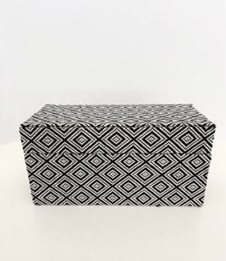 Fabric Covered Decorative Storage Box
