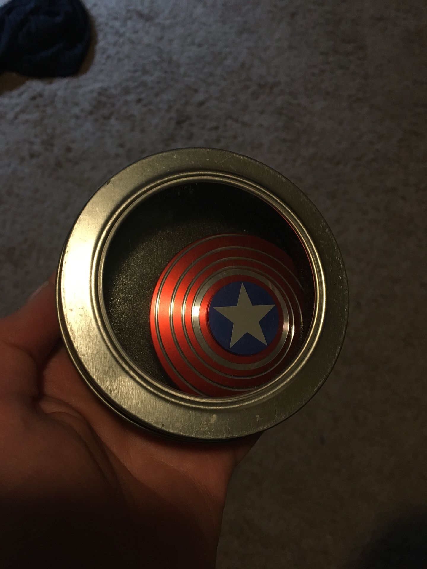 Captain America Figit Spinner