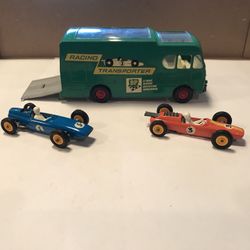 Matchbox king size 2024 racing car transporter