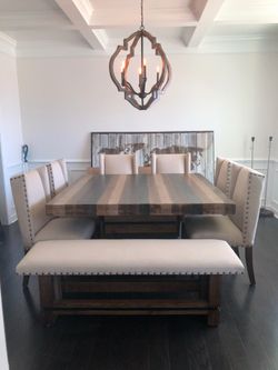 Cindy Crawford 8 Piece Square Dining Room Set