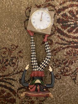 Harlequin Clock