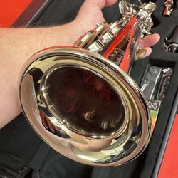 Nice Silver Soprano Saxophone with New Box of Reeds $380 Firm