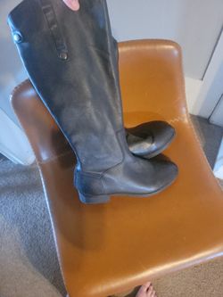 206 Collective Voltan Leather Boots Sz 8