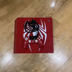 Ps4 Pro Limited Edition Spiderman