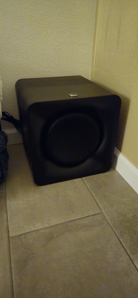 Klipsch 10" SUB 100 Subwoofer, Powered by Onkyo 