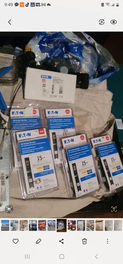Eaton ark fault breakers $30 each