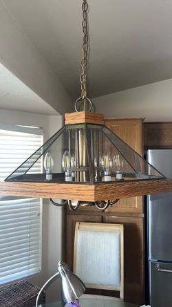 Farmhouse Pendant Chandelier with Chain