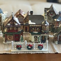 Lighted Christmas Village