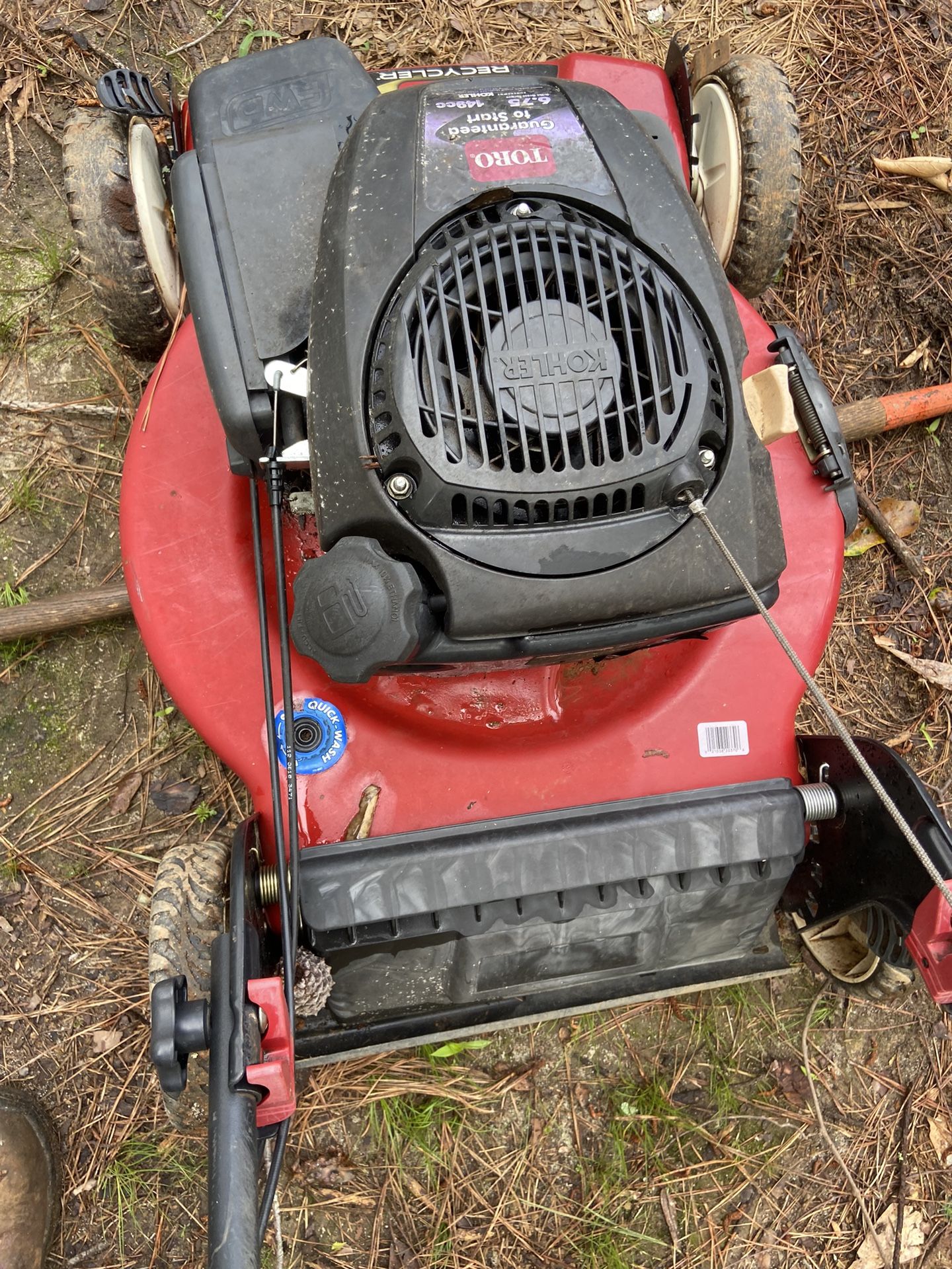 Toro Recycler 22 Kohler Toro Recycle 22” Kohler Sell Propelled