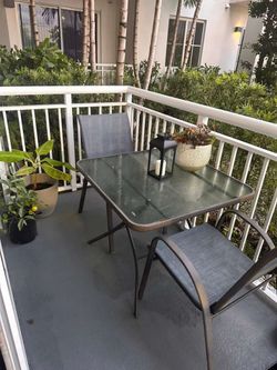 Patio set