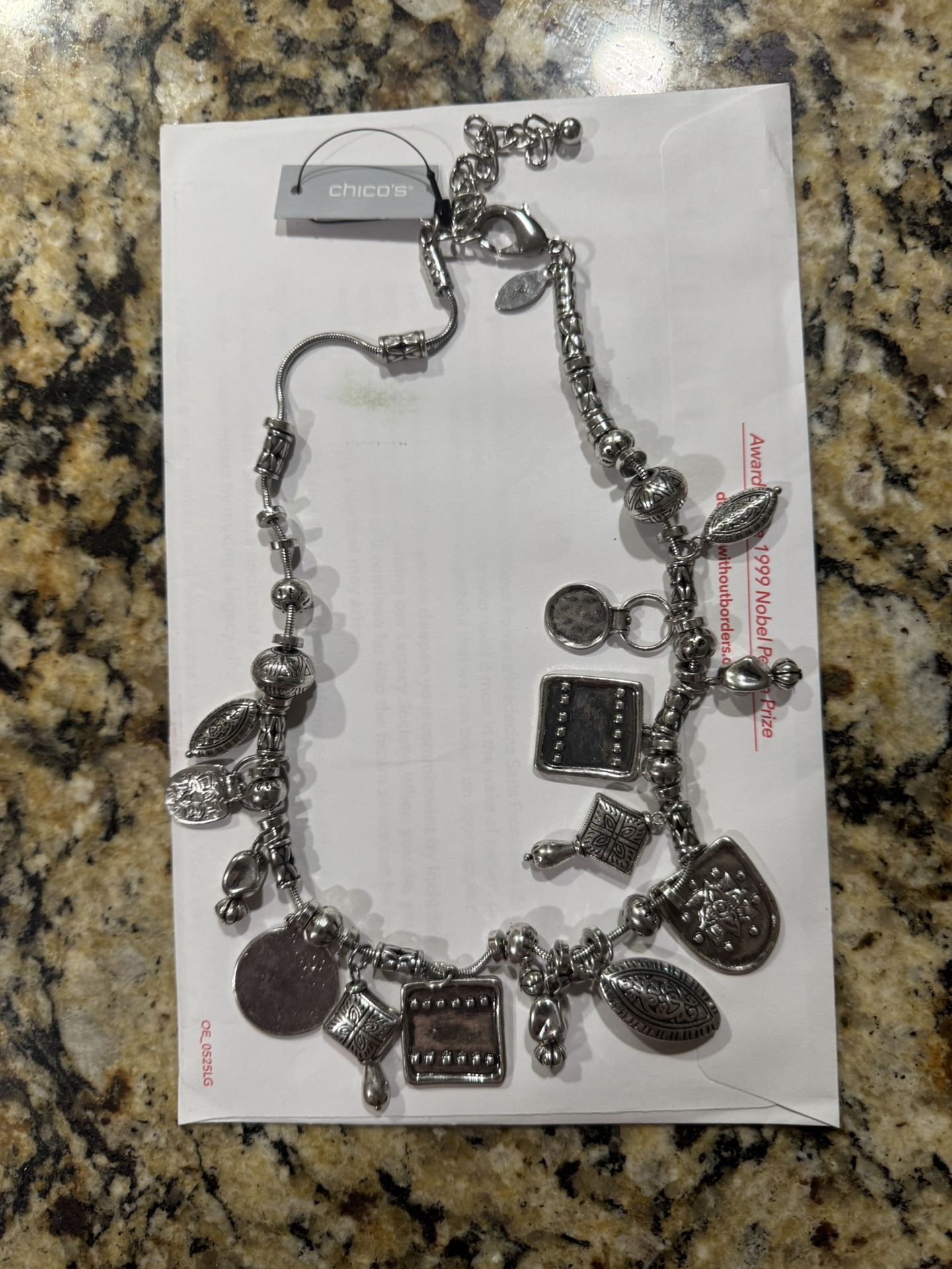 Silver Charm Necklace