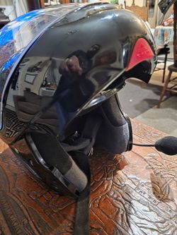 HELMET MODULAR HJC  CL-MAX   Medium BLACK...It comes with a Chatterbox